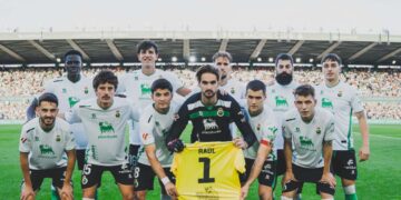 Once inicial del Racing contra el Málaga