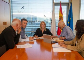 Reunión de Susinos con representantes de Naturea Cantabria