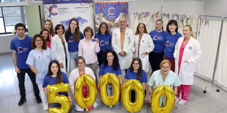 El estudio de Cohorte Cantabria alcanzo los 50.000 voluntario