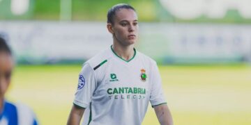 Jugadora del Racing de Santander