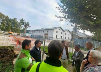 Avanzan las obras de saneamiento y abastecimiento en la Avda. Rochefort Sur Mer
