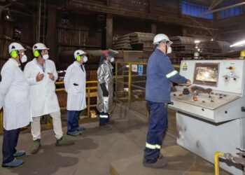 Subproducto las escorias e ferrosilicomanganeso de Ferroglobe Spain Metals
