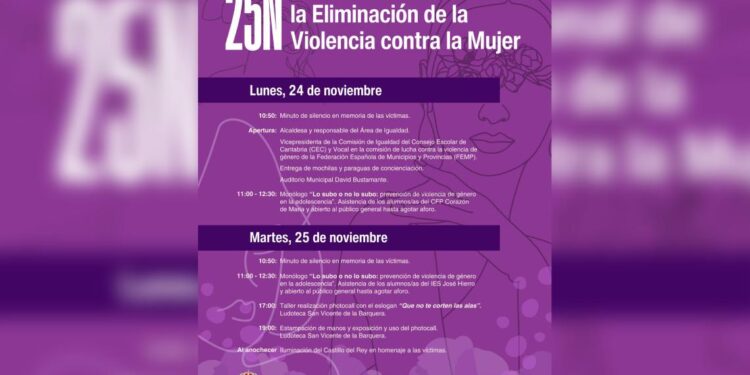 Jornada eliminación Violencia contra la mujer