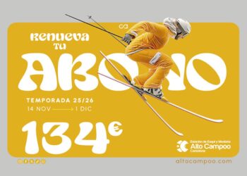 Alto Campoo renovación forfait