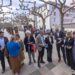 Exposición con paneles sobre Europa en Torrelavega