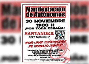 manifestación Autónomos 30N