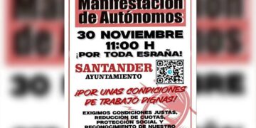 manifestación Autónomos 30N