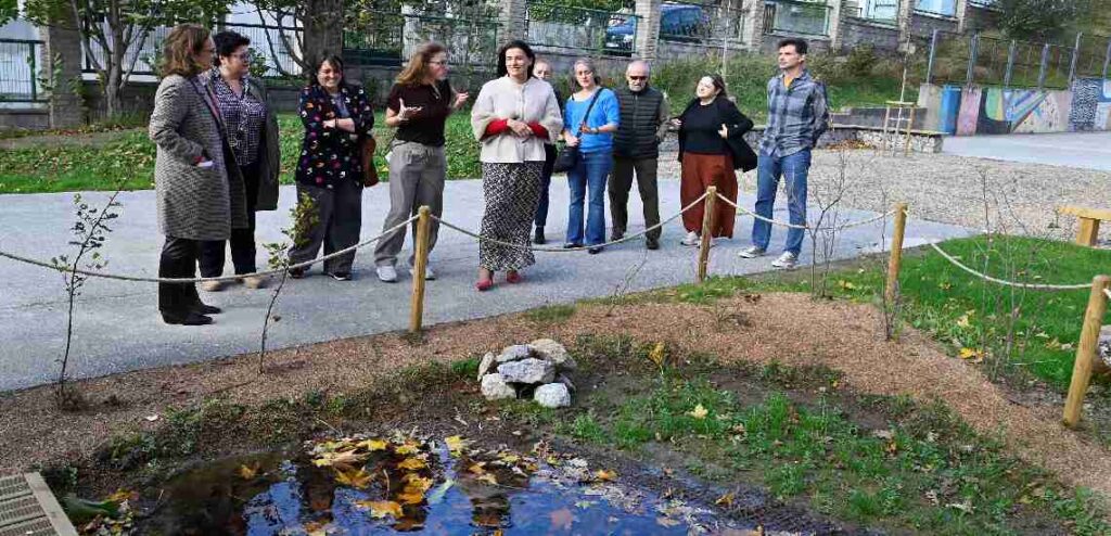 Escolares se beneficiarán de los proyectos de mejora de los patios escolares