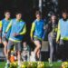 Entrenamiento del Racing de Santander