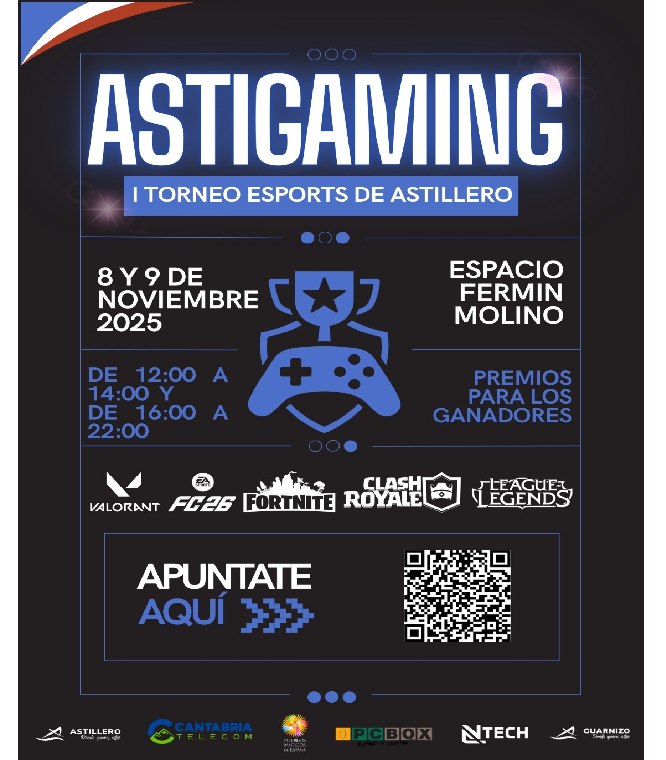Torneo de videojuegos AstiGaming 2025