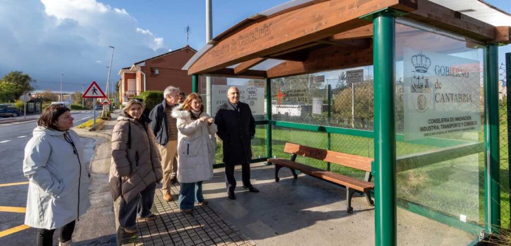 Pasarela de Requejada, nueva marquesina