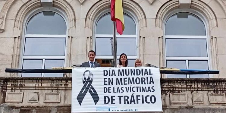 Santander homenajea a las víctimas de tráfico