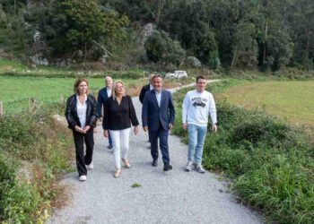 Camino de El Olmo tras la Mejora ejecutada en Escobedo