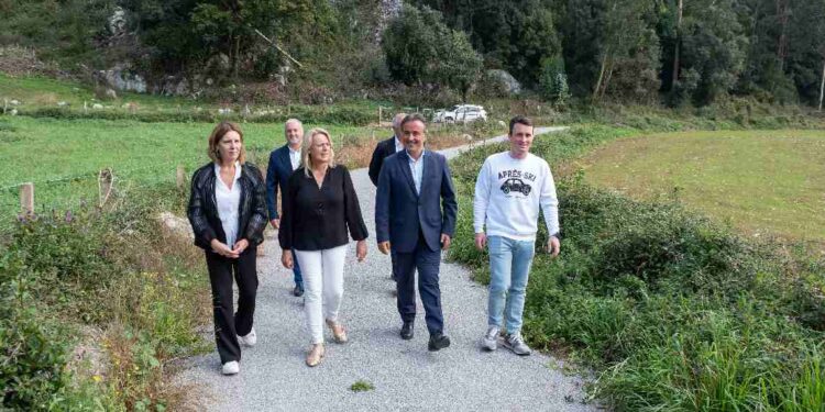 Camino de El Olmo tras la Mejora ejecutada en Escobedo