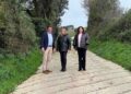 Obras de mejora en camino rural de Bareyo