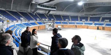mejora de la cubierta del Palacio de Deportes