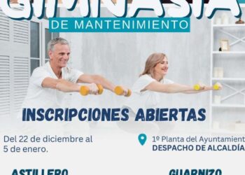 Clases de gimnasia de mantenimiento en Astillero