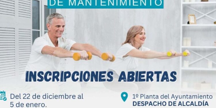 Clases de gimnasia de mantenimiento en Astillero