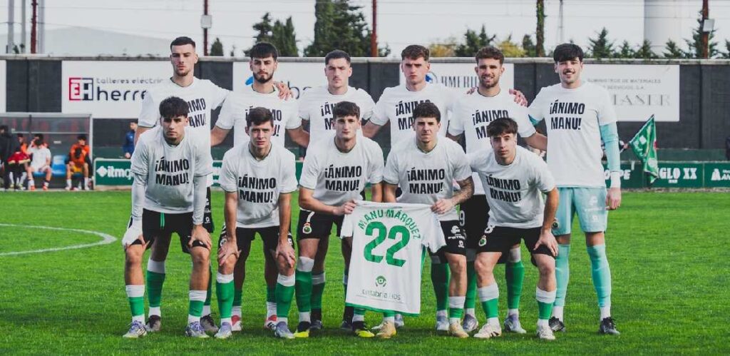 Once Inicial Rayo Cantabria ante el Salamanca