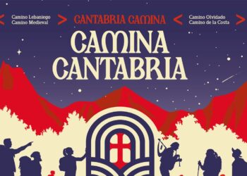 Cartel festival dedicado a la música folk