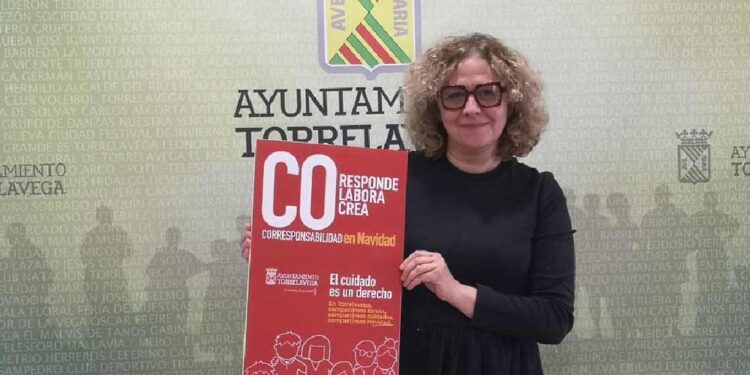 Presentación de la campaña de corresponsabilidad en Navidad en Torrelavega