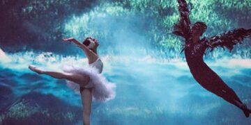 El Lago de los Cisnes en la Sala Argenta del palacio de festivales