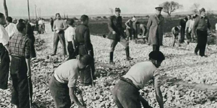 trabajo esclavo posguerra franquista