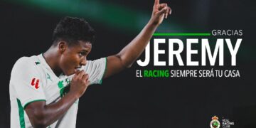 Jeremy Arévalo deja el Real Racing Club