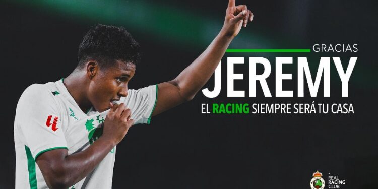 Jeremy Arévalo deja el Real Racing Club