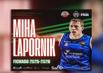 Miha Lapornik refuerza la plantilla del Grupo Alega Cantabria