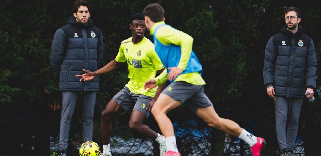 Suli, entrenamiento del Racing