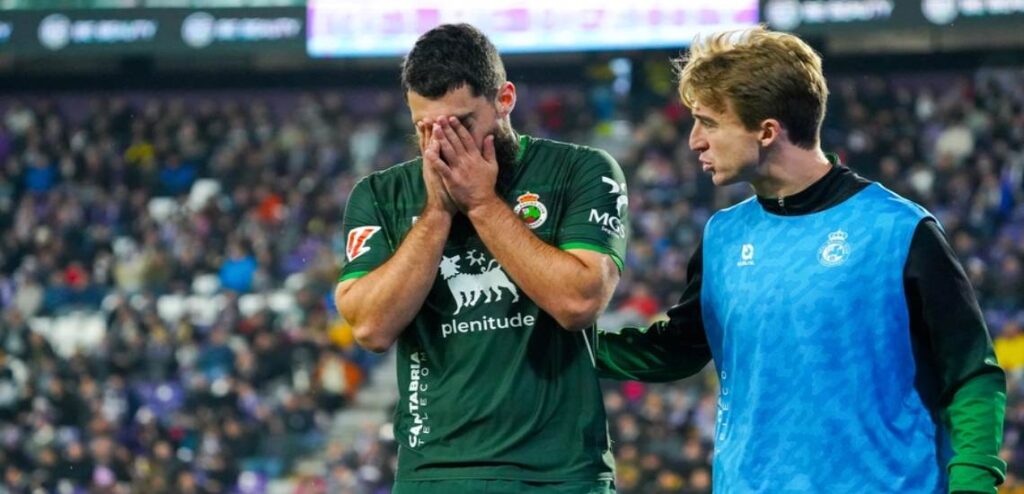 Villalibre jugador del Racing de Santander