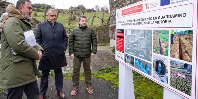 abastecimiento de agua del barrio de Guardamino