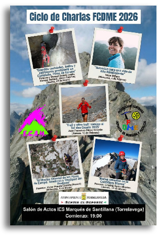 charlas de montaña y escalada