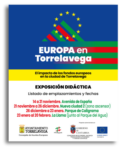 exposición itinerante 'Europa en Torrelavega’