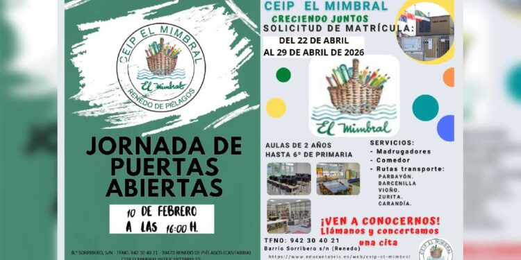 Puertas abiertas CEIP El Mimbral