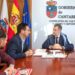 Reunion alcalde Colindres proyectos ayuntamiento