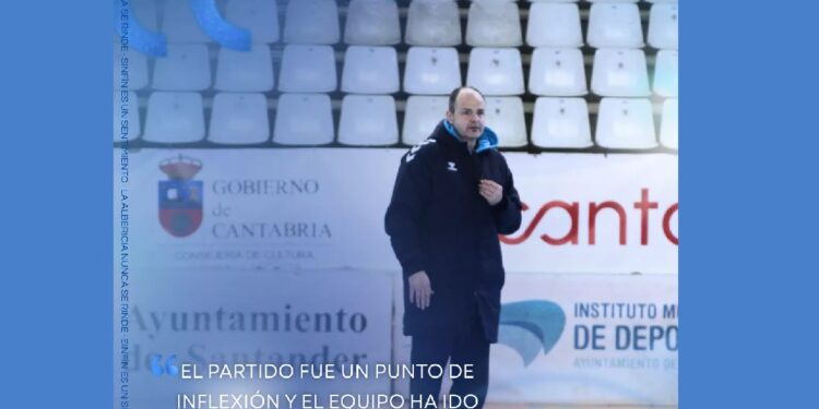 Herrero Lon entrenador del Blendio Sinfín Santander