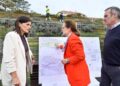 Avanzan las obras en el parque de las llamas