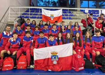 Selección Cántabra de Natación en el Campeonato de España