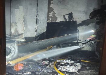 Incendio en Torrelavega