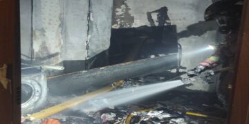Incendio en Torrelavega