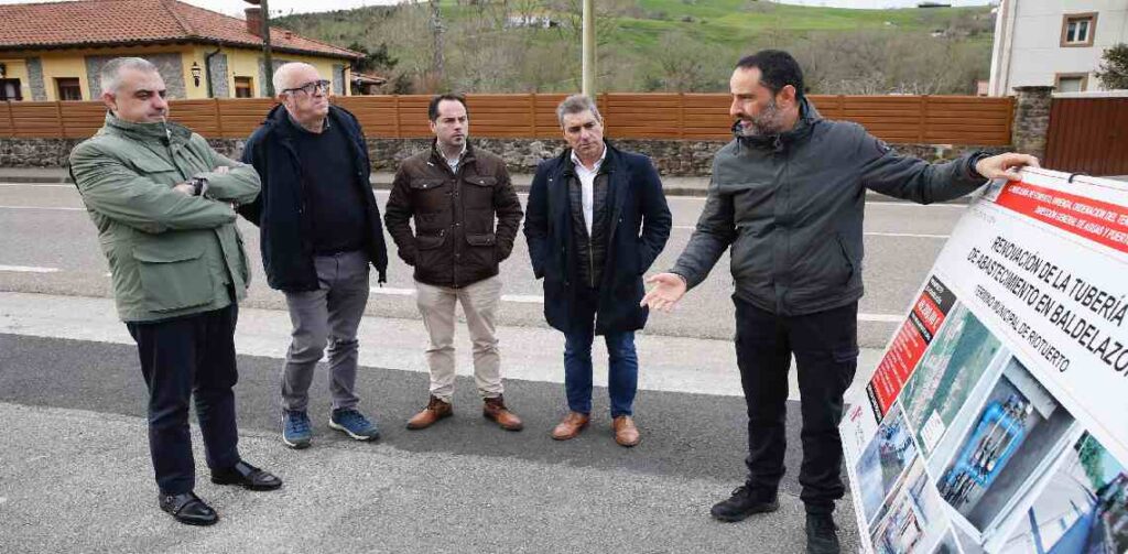 abastecimiento del barrio Baldelazón en La Cavada