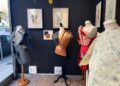 Diseños moda en papel alumnos Cesine