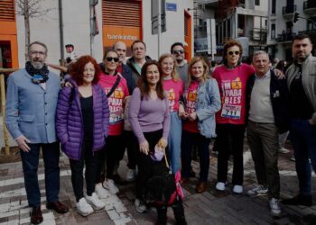 marcha del 8M en Santander