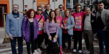 marcha del 8M en Santander