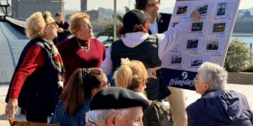 Astillero en azucarillos de Café Dromedario