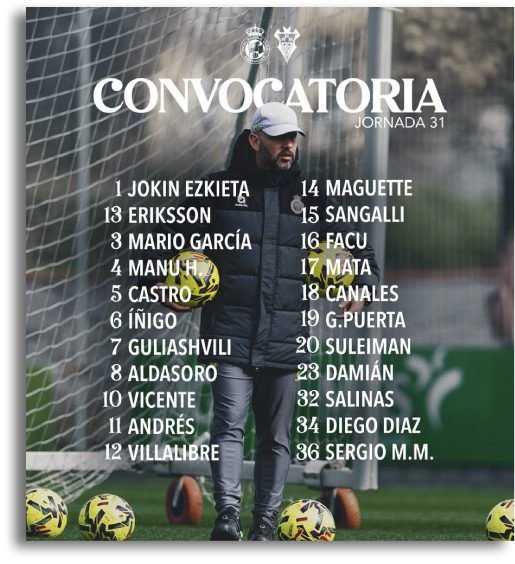 Racing Convocatoria