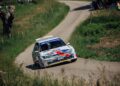 Senra en el Rallye Festival Hoznayo con el 306