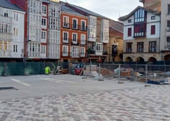Obras Plaza España Reinosa
